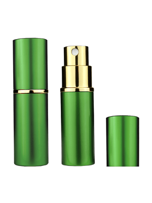 Green atomizer design 10 ml bottle .