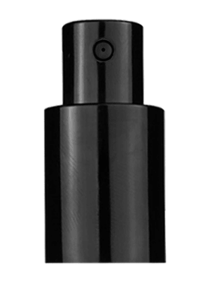 Shiny Black Fine Mist Sprayer, Thread size 15-415