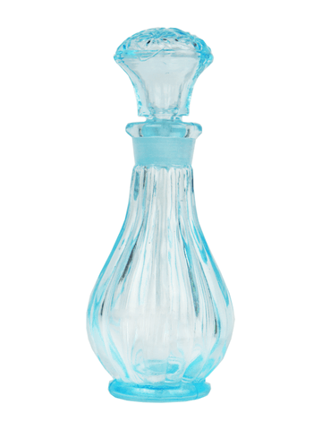 Blue Genie glass bottle. Capacity: 1.14oz (32ml)