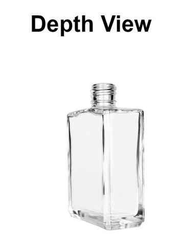 Elegant design 5 ml bottle with black short cap. NOT AVAILABLE 