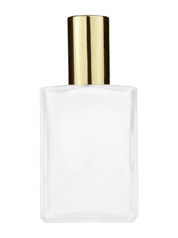 Elegant design 30 ml, Frosted glass bottle with shiny gold and cap.