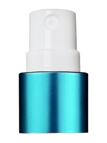 Shiny turquoise collar sprayer, Thread size 17-415