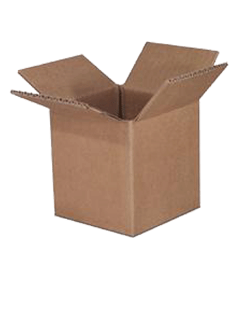 Corrugated Box 4 x 4 x 4. 32 lbs ECT