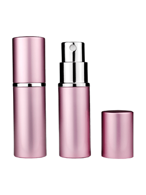 Pink atomizer design 10 ml bottle.