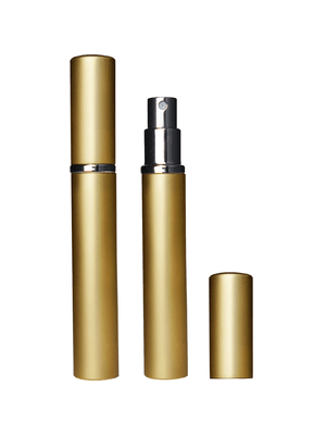 Gold slim atomizer design 5 ml bottle.