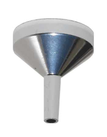 Small Silver Metal Funnel.