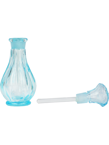 Blue Genie glass bottle. Capacity: 1.14oz (32ml)
