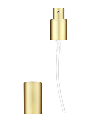 Matte Gold Lotion or treatment pump, Threadsize 18-415
