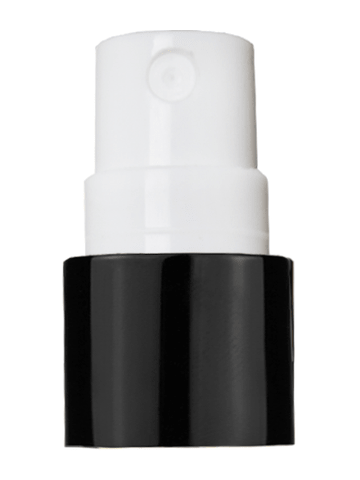 Shiny black collar sprayer, Thread size 17-415